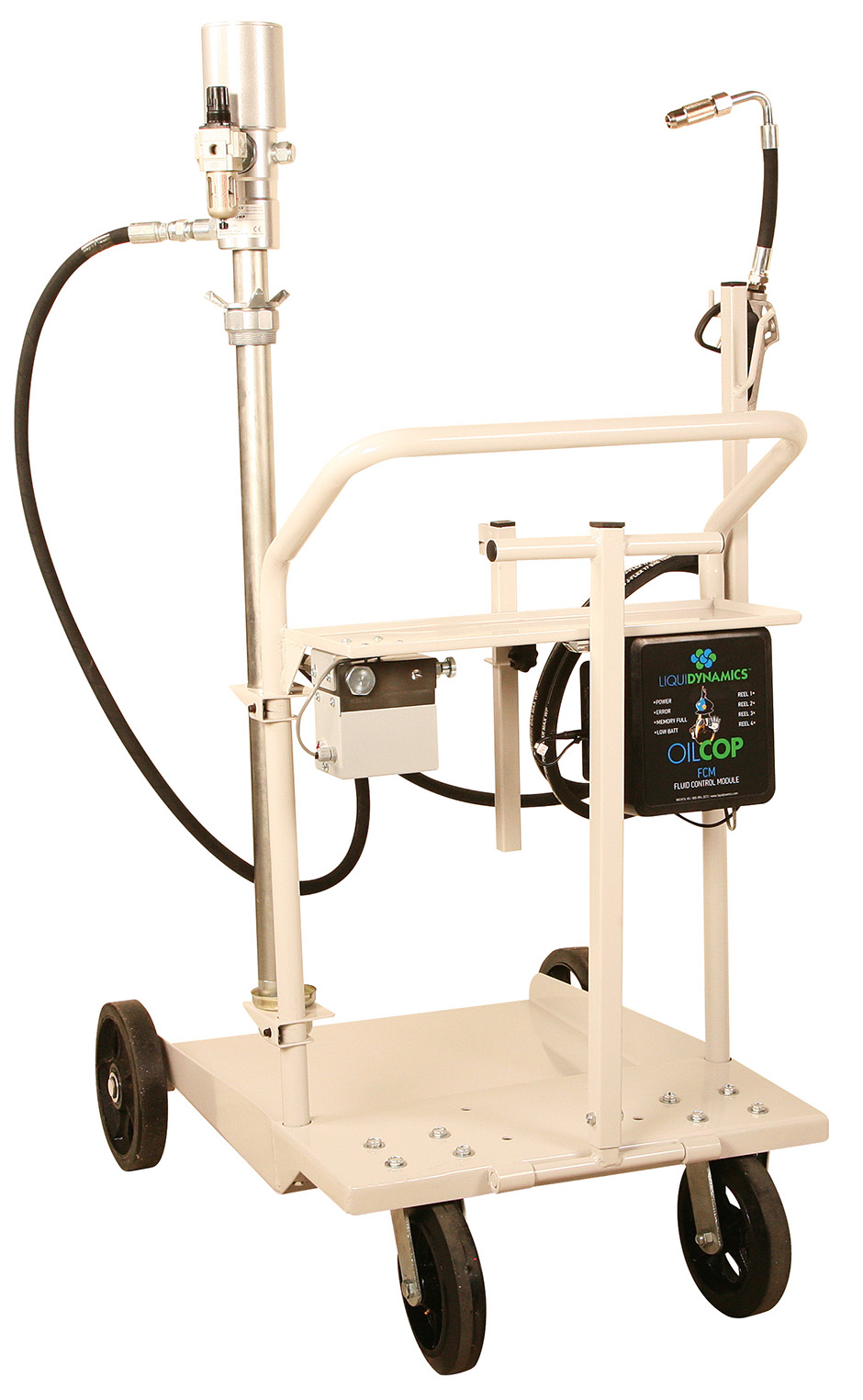 OilCop Wireless 55 Gallon Drum Cart