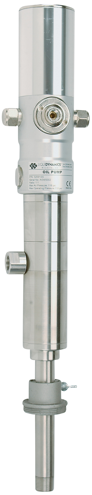 1:1 Pump Stainless Steel Short Distances