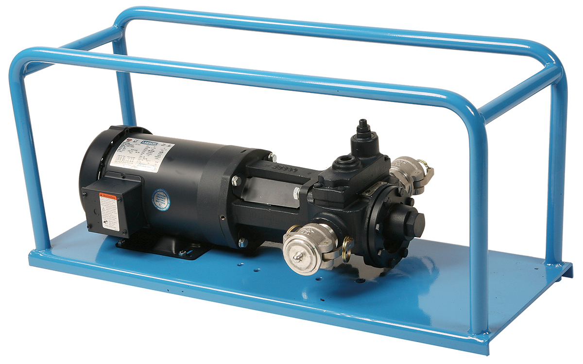 High Volume Transfer Pump Skid for Light Viscosities