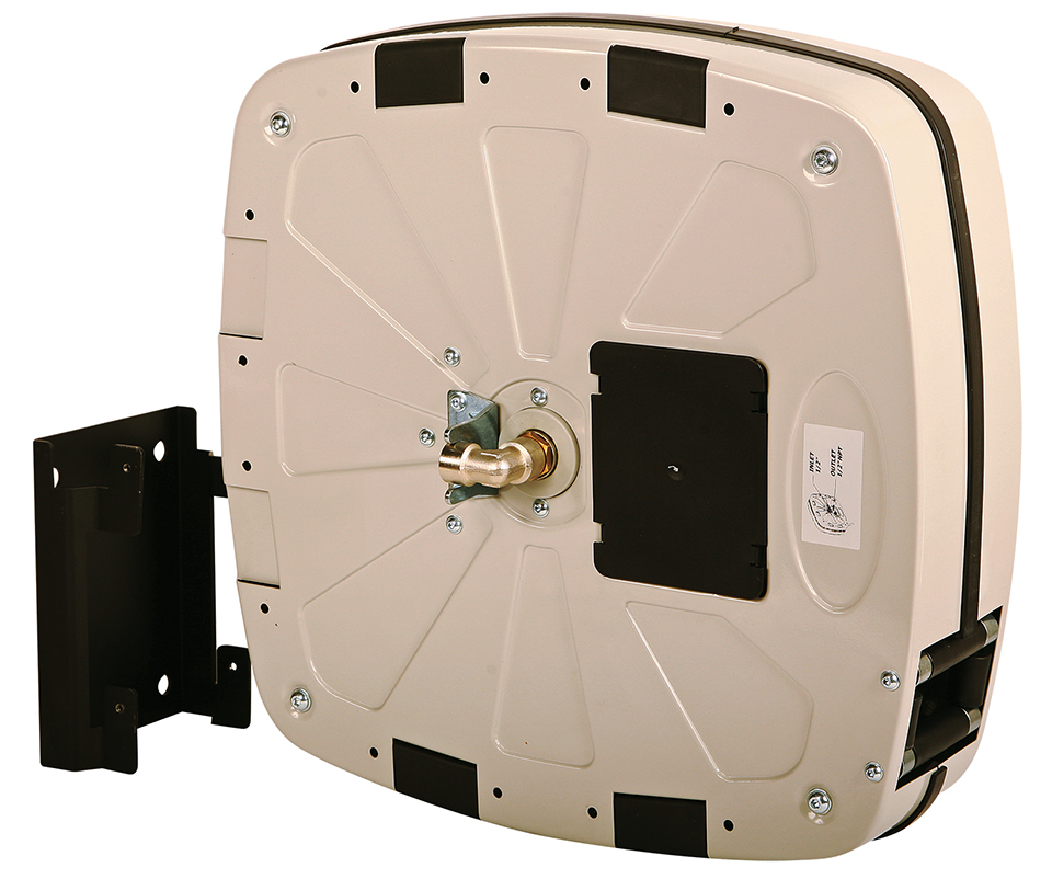 Spring Rewind Hose Reels - Enclosed Drum