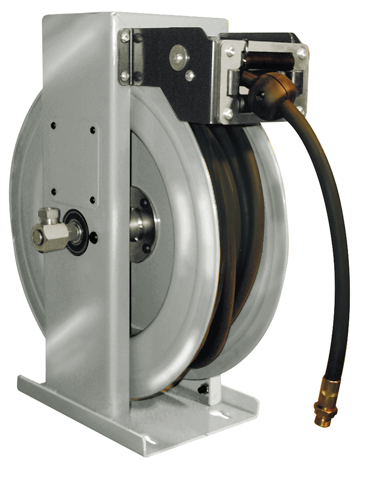 Spring Rewind Hose Reel - Stainless Steel