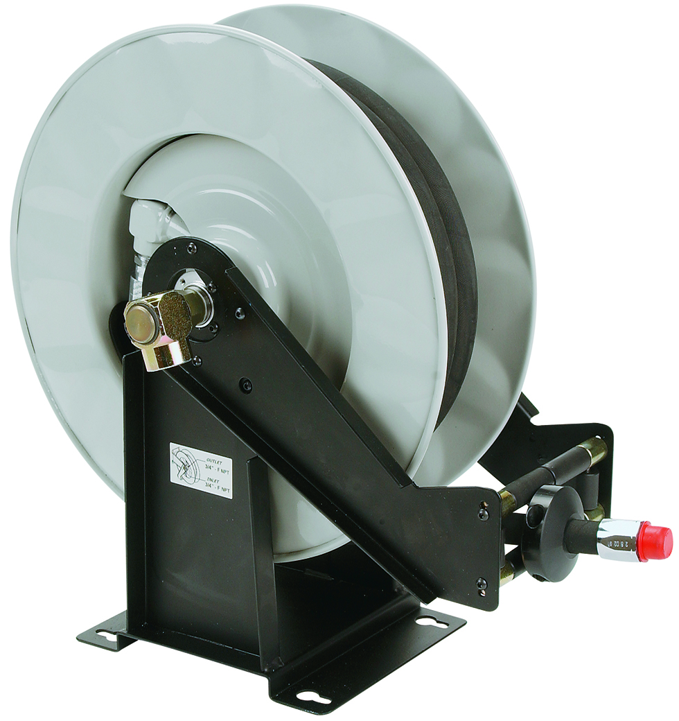 75 ft. Spring Rewind Hose Reels – Large Capacity