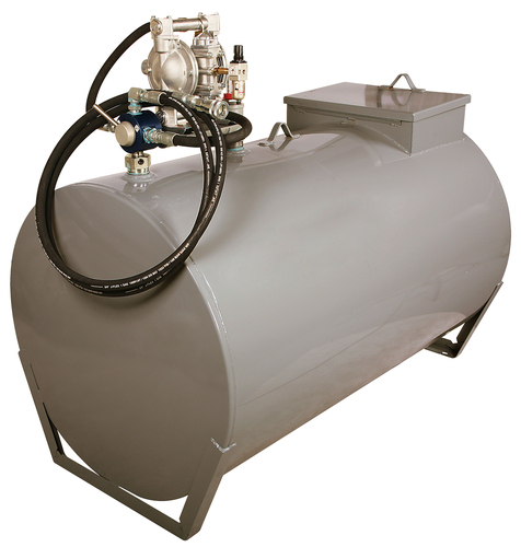 300 Gallon Used Oil Tank with Double Diaphragm Pump