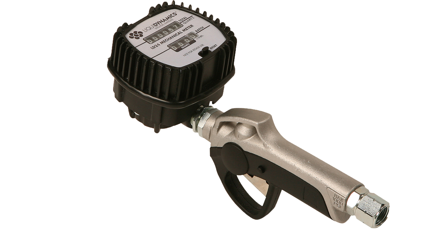 LD25 Mechanical Meter w/ Rigid Spout & Manual Tip